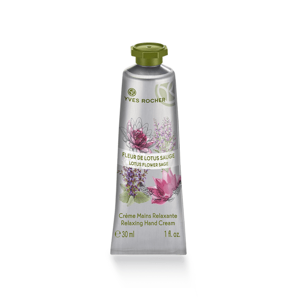 The pleasure of a moisturizing hand cream with relaxing benefits