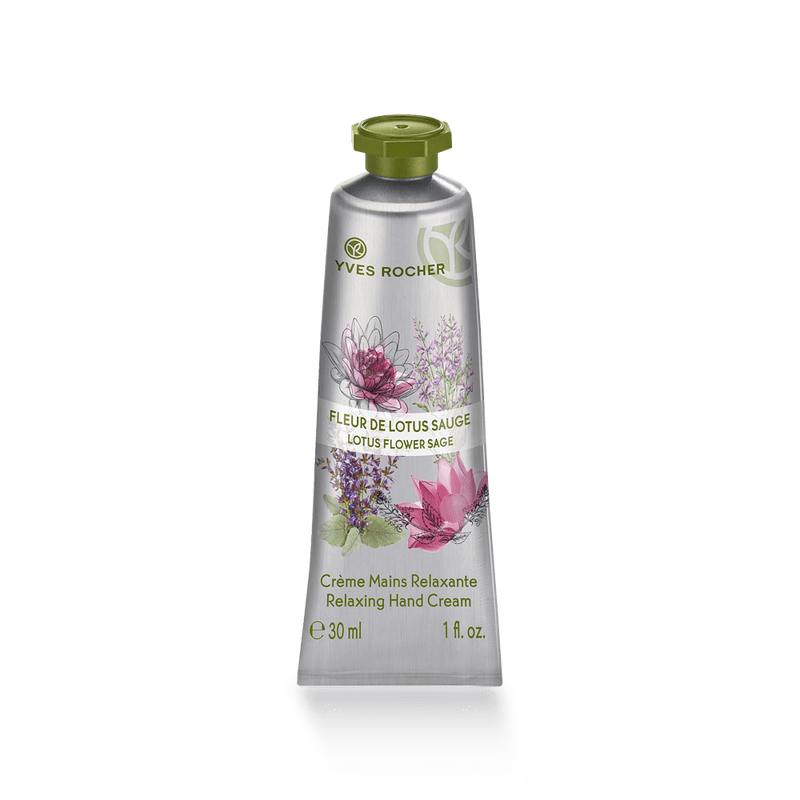 The pleasure of a moisturizing hand cream with relaxing benefits