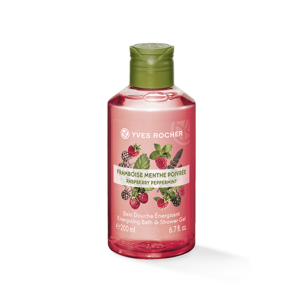 The pleasure of a gentle shower gel with energizing benefits,