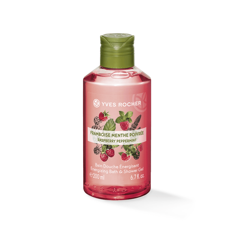 The pleasure of a gentle shower gel with energizing benefits,