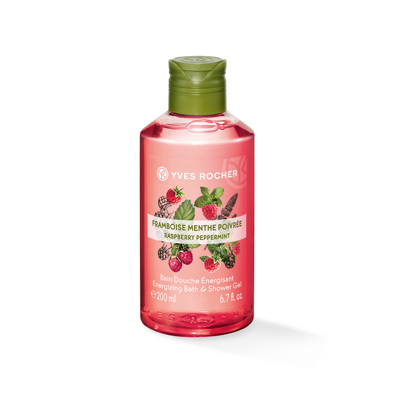 The pleasure of a gentle shower gel with energizing benefits,