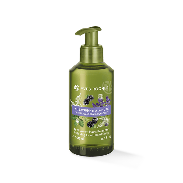 The pleasure of a  gentle liquid hand soap with relaxing benefits