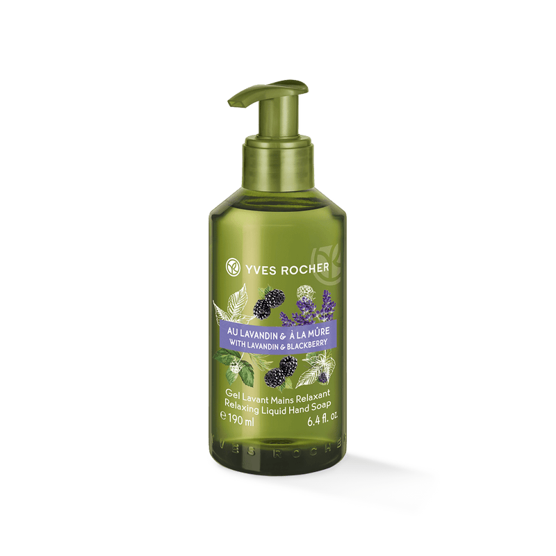 The pleasure of a  gentle liquid hand soap with relaxing benefits