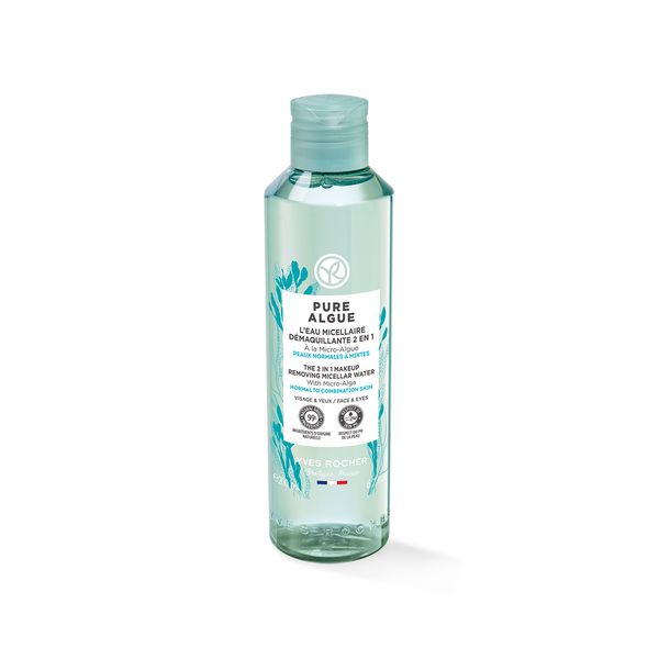 The 2 in 1 Makeup Removing Micellar Water Pure Algue - 200ml